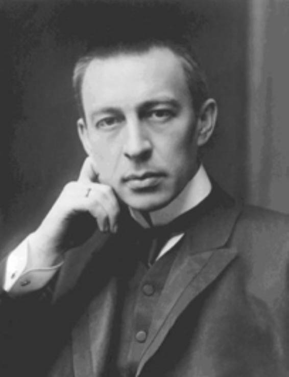Sergei Rachmaninoff portrait
